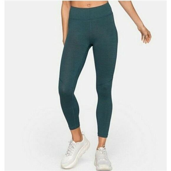 Outdoor Voices Tech Sweat 7/8 Flex Athletic Leggings Evergreen Size XS - Picture 1 of 4